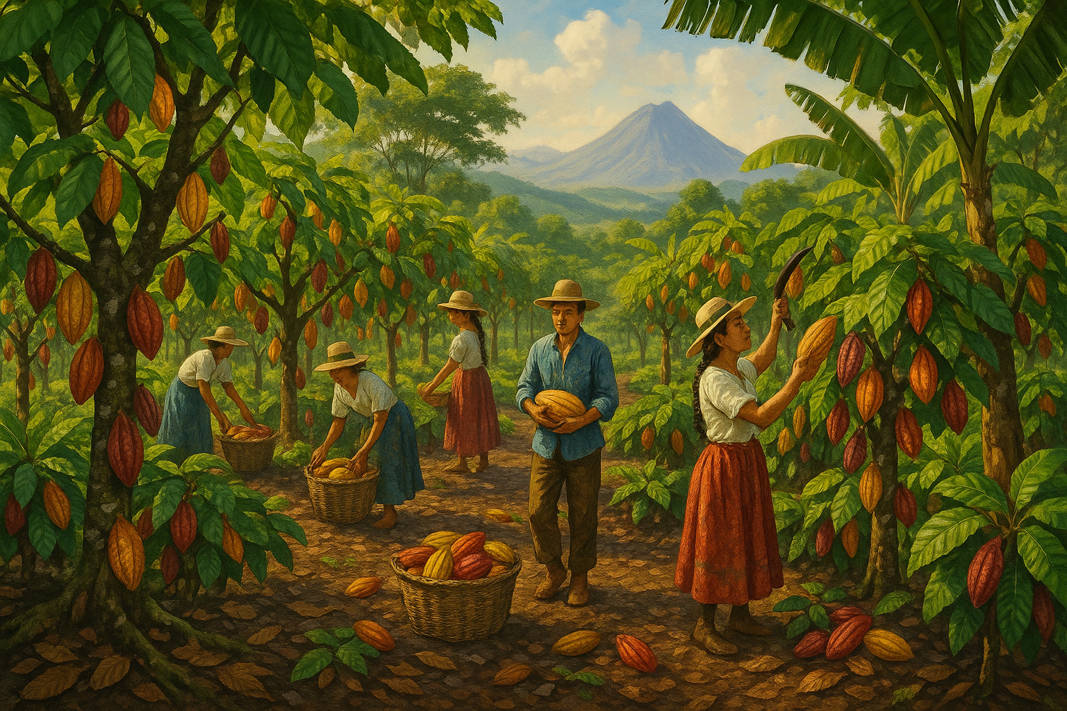 nicaraguan cacao farm