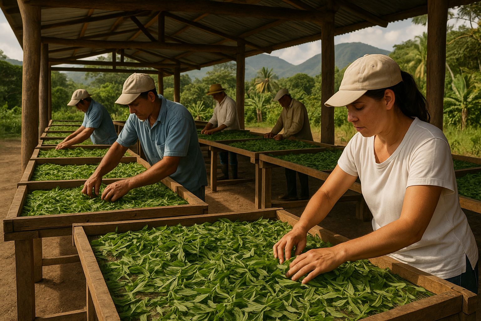 stevia leaf processing in nicaragua